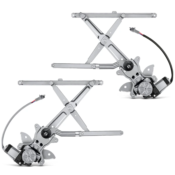 2 Pcs Front Power Window Regulator with Motor for Toyota Tacoma 1995-2004 Pickup