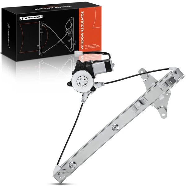 1-Pc Power Window Regulator and Motor Assembly Front Left Driver Side Electric with Motor A-Premium WR0132