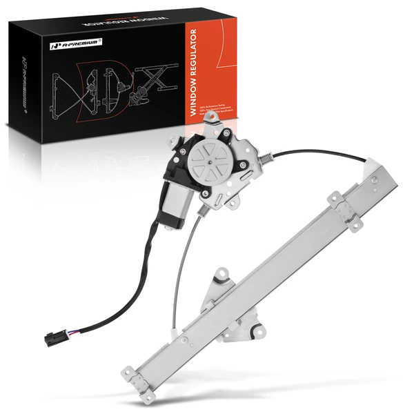 Rear Passenger Power Window Motor & Regulator Assembly for Nissan Maxima 1989-1994