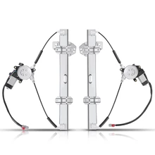 1996-2000 Honda Civic 2pc Window Regulator and Motor Kit Front Driver & Passenger Electric with Motor A-Premium APWR0534