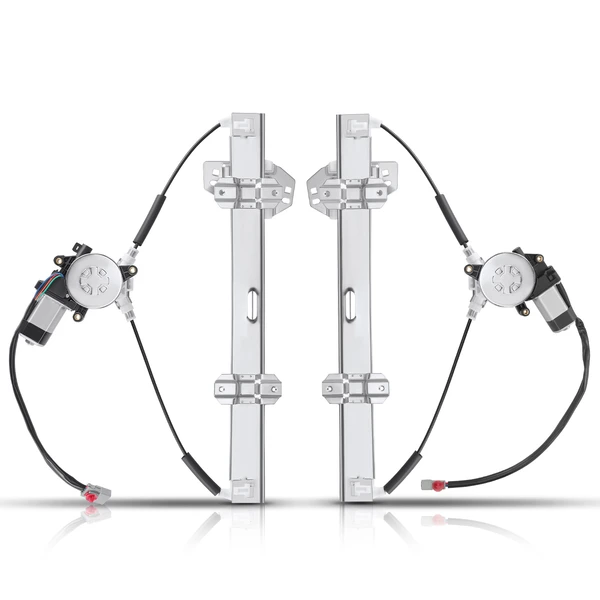 1996-2000 Honda Civic 2-Pc Window Regulator and Motor Kit Front Driver & Passenger Electric with Motor A-Premium APWR0534