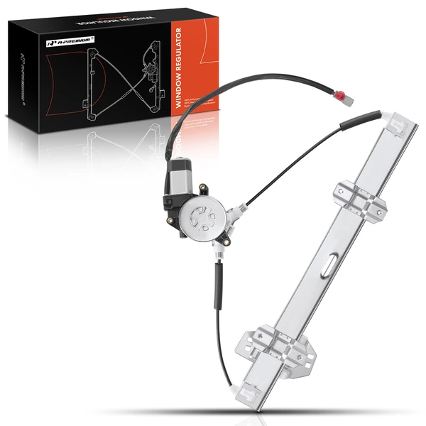 1996-2000 Honda Civic 1-Pc Power Window Regulator and Motor Assembly Front Right Passenger Side Electric with Motor A-Premium APWR0312