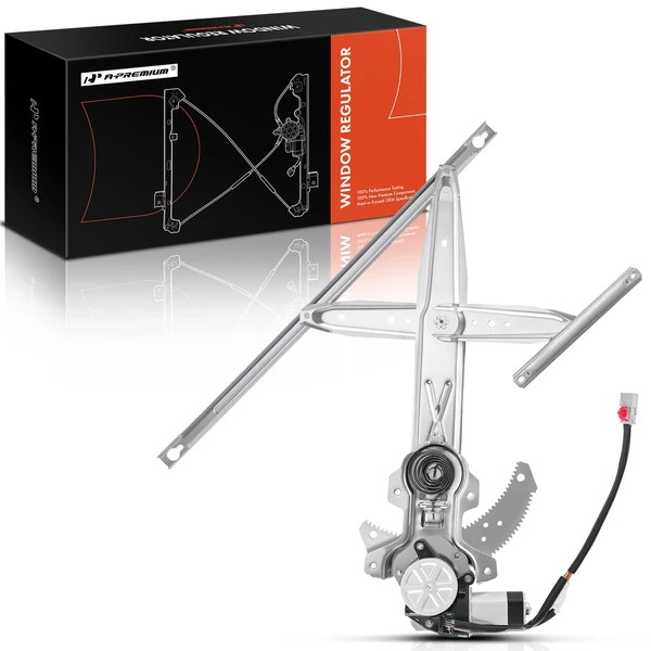 Front Driver Power Window Motor & Regulator Assembly for Honda Civic 1996-2000 2-Door