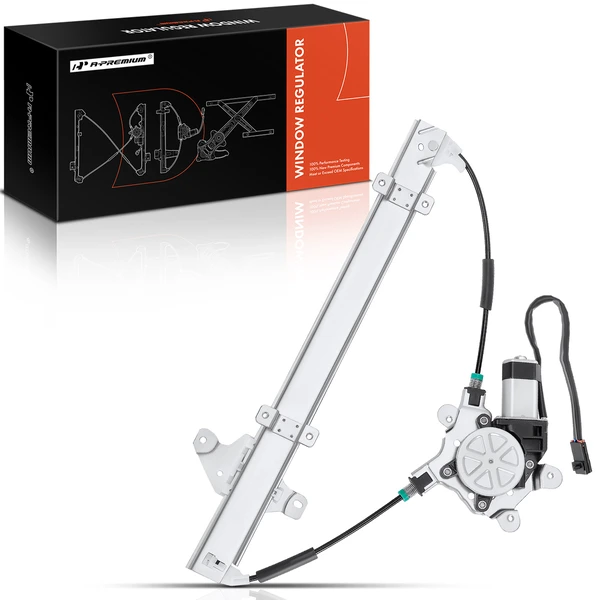 Front Driver Power Window Motor & Regulator Assembly for Nissan Altima 1998-2001