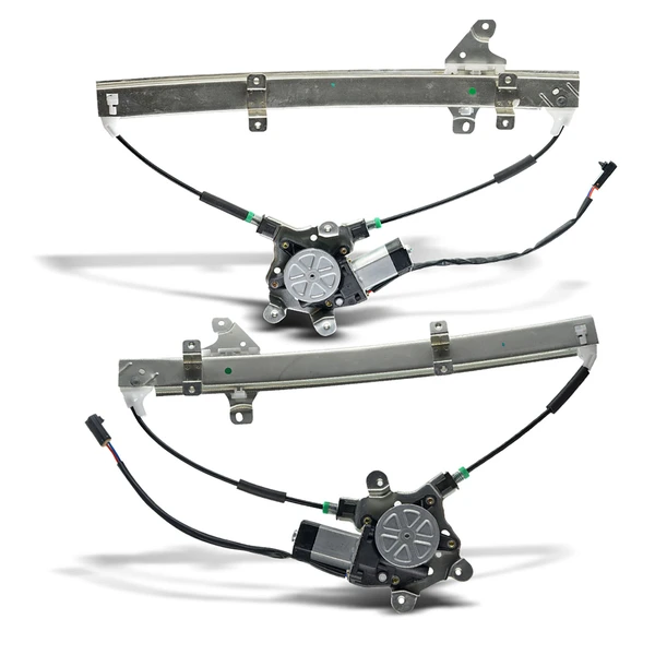 2 Pcs Front Power Window Regulator with Motor for Nissan Altima 98-01 Sedan