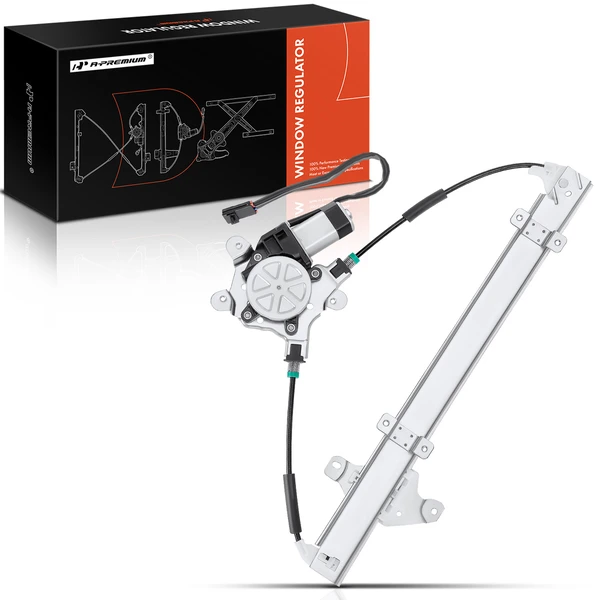 1998-2001 Nissan Altima 1-Pc Power Window Regulator and Motor Assembly Front Right Passenger Side Electric with Motor A-Premium WR0118