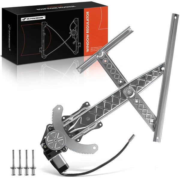 1999 Ford F-250 1-Pc Power Window Regulator and Motor Assembly Front Left Driver Side Electric with Motor A-Premium WR0197