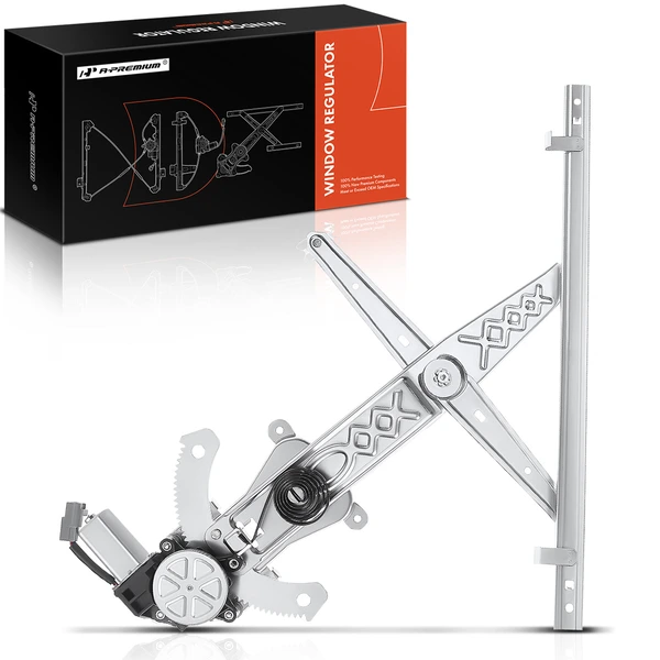 2004-2007 Mercury Monterey 1-Pc Power Window Regulator and Motor Assembly Front Right Passenger Side Electric with Motor A-Premium APWR0309