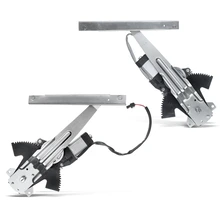 2 Pcs Rear Power Window Regulator with Motor