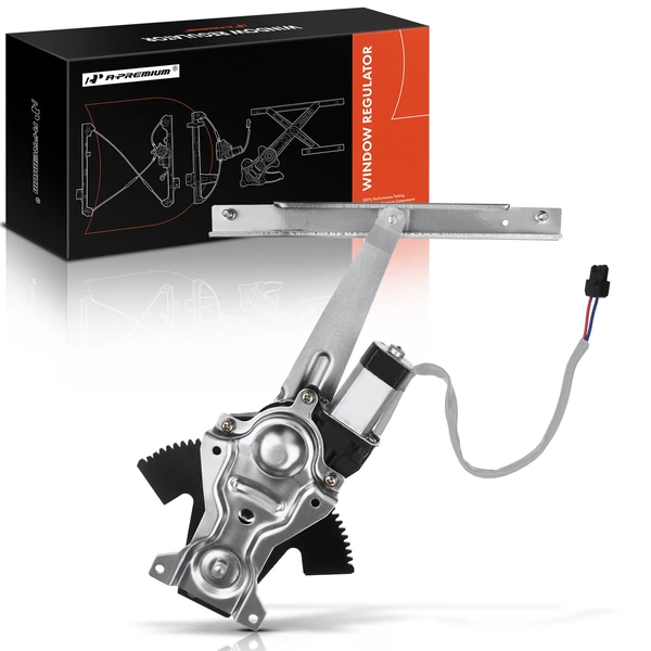 1992-1998 Pontiac Grand Am 1-Pc Power Window Regulator and Motor Assembly Rear Right Passenger Side Electric with Motor A-Premium APWR2004