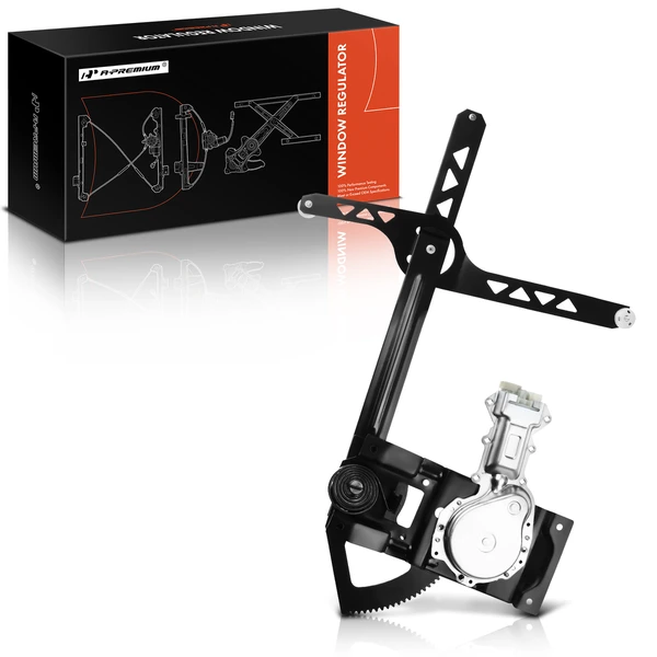 1985-2005 GMC Safari 1-Pc Power Window Regulator and Motor Assembly Front Left Driver Side Electric with Motor A-Premium APWR1402