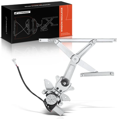 1998-2002 Toyota Corolla 1pc Power Window Regulator and Motor Assembly Front Left Driver Side Electric with Motor A-Premium APWR1388