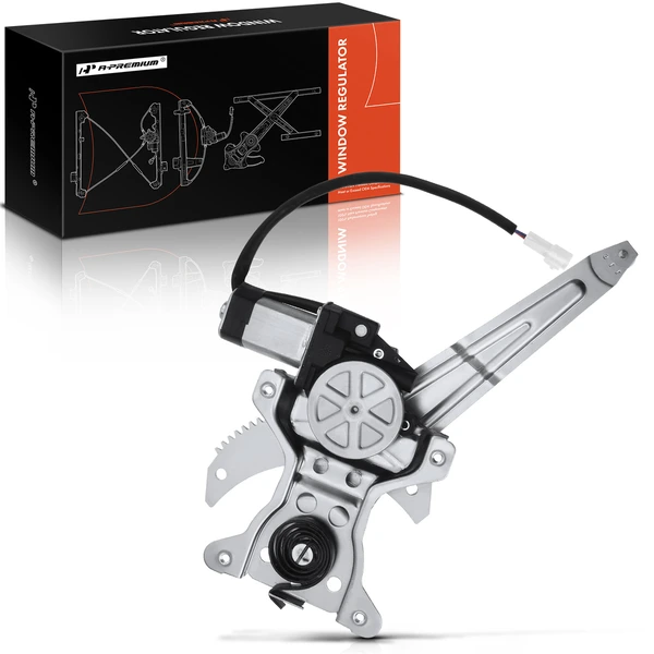 1998-2002 Toyota Corolla 1-Pc Power Window Regulator and Motor Assembly Rear Left Driver Side Electric with Motor A-Premium APWR2527