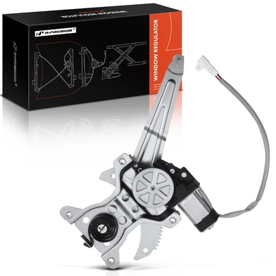 1998-2002 Toyota Corolla 1pc Power Window Regulator and Motor Assembly Rear Right Passenger Side Electric with Motor A-Premium APWR2509