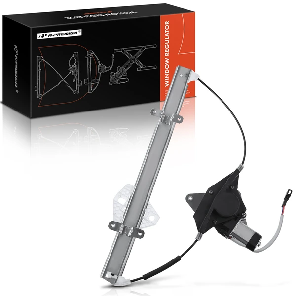 1995-2000 Ford Contour 1-Pc Power Window Regulator and Motor Assembly Front Left Driver Side Electric with Motor A-Premium APWR1684