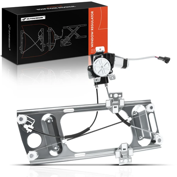 1997-2002 Pontiac Grand Prix 1-Pc Power Window Regulator and Motor Assembly Front Left Driver Side Electric with Motor A-Premium APWR1831