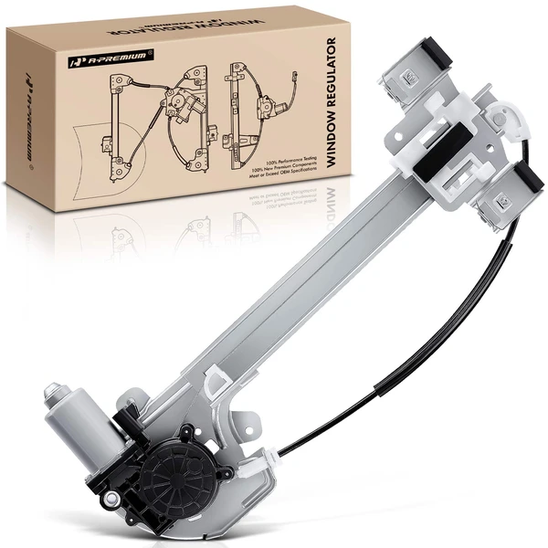 2000-2005 Buick LeSabre 1-Pc Power Window Regulator and Motor Assembly Rear Left Driver Side Electric with Motor A-Premium APWR0114