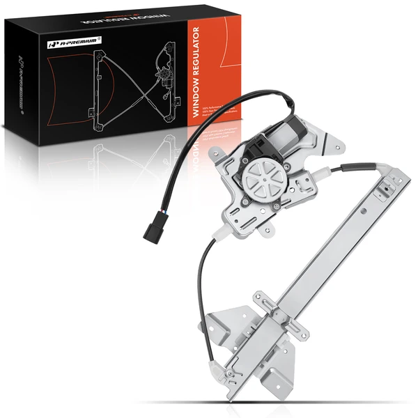 1999-2005 Pontiac Grand Am 1-Pc Power Window Regulator and Motor Assembly Rear Left Driver Side Electric with Motor A-Premium APWR0389