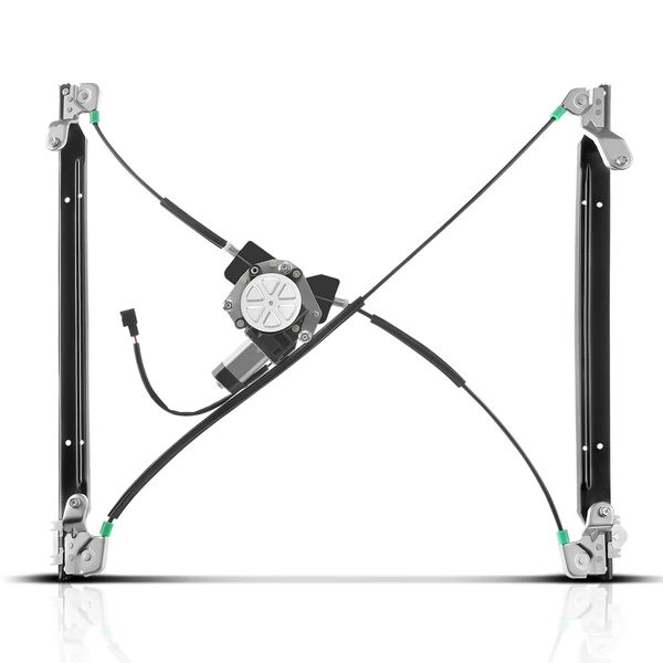 2001-2003 Chrysler Town & Country 1-Pc Power Window Regulator and Motor Assembly Front Left Driver Side Electric with Motor A-Premium APWR0390