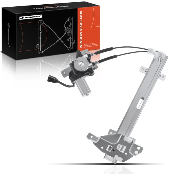 1997-2003 Pontiac Grand Prix 1-Pc Power Window Regulator and Motor Assembly Rear Left Driver Side Electric with Motor A-Premium APWR0395
