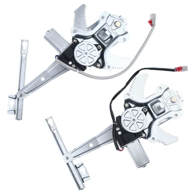 2 Pcs Rear Power Window Regulator with Motor