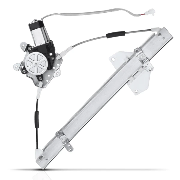 1993-1996 Mitsubishi Mirage 1-Pc Power Window Regulator and Motor Assembly Front Left Driver Side Electric with Motor A-Premium APWR1408