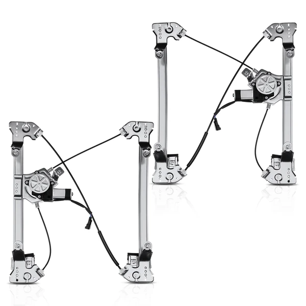 2004-2008 Ford Lobo 2-Pc Window Regulator and Motor Kit Rear Driver & Passenger Electric with Motor A-Premium APWR1287