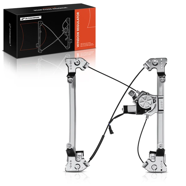 2004-2008 Ford F-150 1-Pc Power Window Regulator and Motor Assembly Rear Right Passenger Side Electric with Motor A-Premium APWR1061