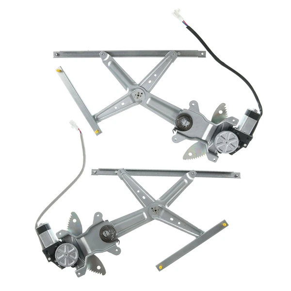 2 Pcs Front Power Window Regulator with Motor for Toyota Tercel 1995-1998