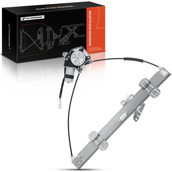 1999-2004 Chevrolet Tracker 1-Pc Power Window Regulator and Motor Assembly Front Left Driver Side Electric with Motor A-Premium APWR1414