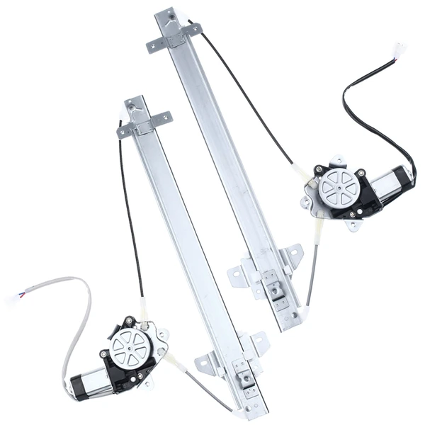 1991-1998 Suzuki Sidekick 2-Pc Window Regulator and Motor Kit Rear Driver & Passenger Electric with Motor A-Premium APWR1523