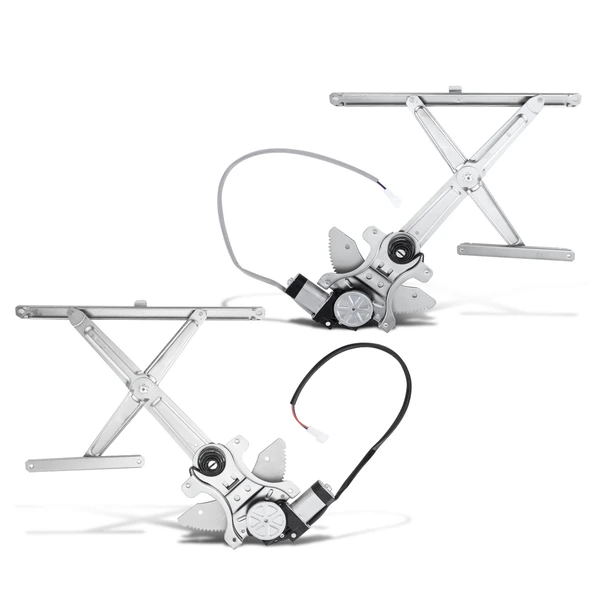 1996-1998 Toyota 4Runner 2-Pc Window Regulator and Motor Kit Front Driver & Passenger Electric with Motor A-Premium APWR2695