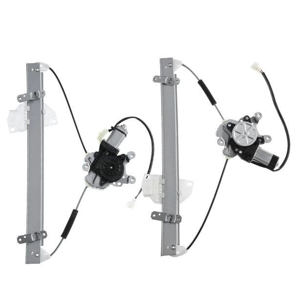 1997-2001 Mitsubishi Mirage 2-Pc Window Regulator and Motor Kit Front Driver & Passenger Electric with Motor A-Premium APWR0922