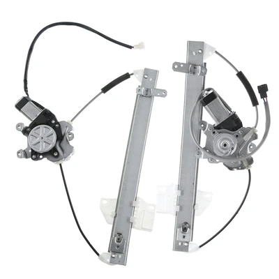 2 Pcs Rear Power Window Regulator with Motor