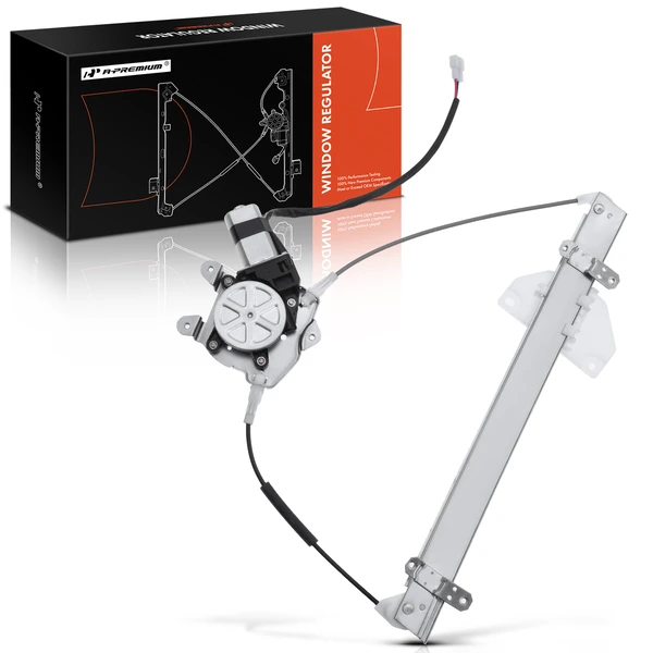 1997-2002 Mitsubishi Mirage 1-Pc Power Window Regulator and Motor Assembly Front Left Driver Side Electric with Motor A-Premium APWR2006