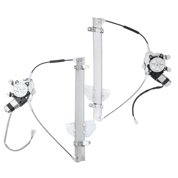 1997-2002 Mitsubishi Mirage 2-Pc Window Regulator and Motor Kit Front Driver & Passenger Electric with Motor A-Premium APWR2474