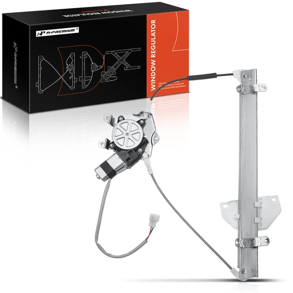 1997-2002 Mitsubishi Mirage 1-Pc Power Window Regulator and Motor Assembly Front Right Passenger Side Electric with Motor A-Premium APWR2007