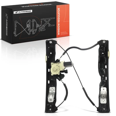 Front Passenger Door Window Regulator with Motor