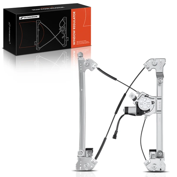 2004-2008 Ford Lobo 1-Pc Power Window Regulator and Motor Assembly Front Left Driver Side Electric with Motor A-Premium WR0030