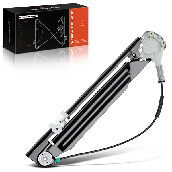 1999-2000 BMW 528i 1-Pc Power Window Regulator Rear Right Passenger Side Electric A-Premium WR0039