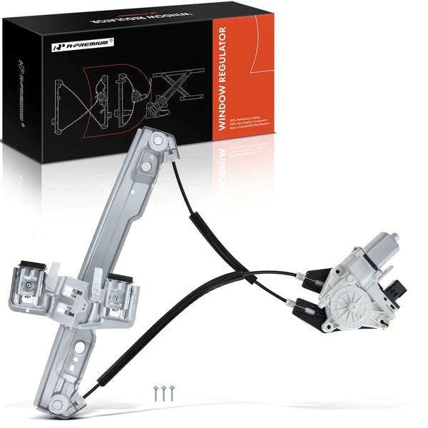 2011-2019 Ford Fiesta 1-Pc Window Regulator Front Left Driver Side with Motor A-Premium APWR3317TW