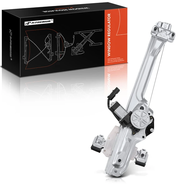 2015-2020 GMC Sierra 2500 HD 1-Pc Power Window Regulator and Motor Assembly Rear Right Passenger Side Electric with Motor A-Premium APWR1063