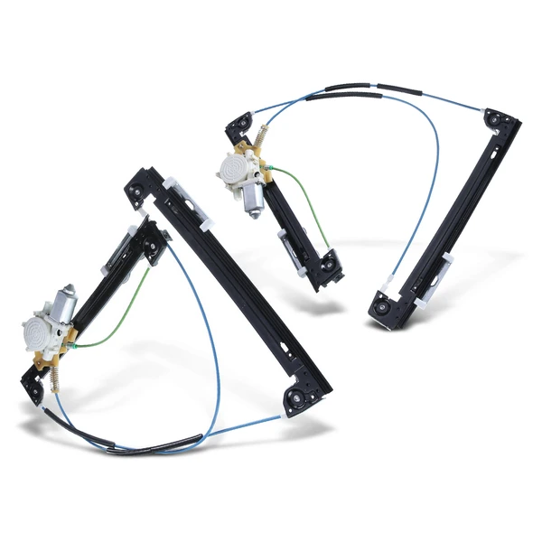 2002-2005 Mini Cooper 2-Pc Window Regulator and Motor Kit Front Driver & Passenger Electric with Motor A-Premium APWR0247