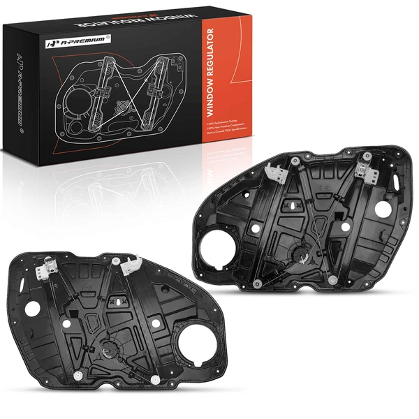 2-Pc Window Regulator Front Driver & Passenger A-Premium APWR3610