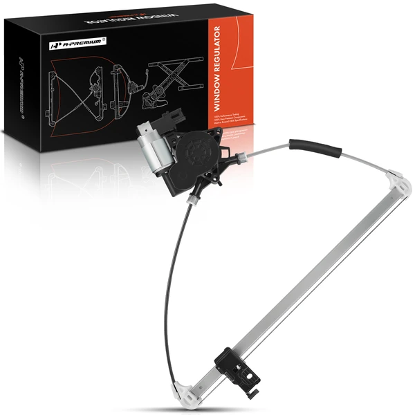 2004-2009 Mazda 3 1-Pc Power Window Regulator and Motor Assembly Rear Left Driver Side Electric with Motor A-Premium APWR0639