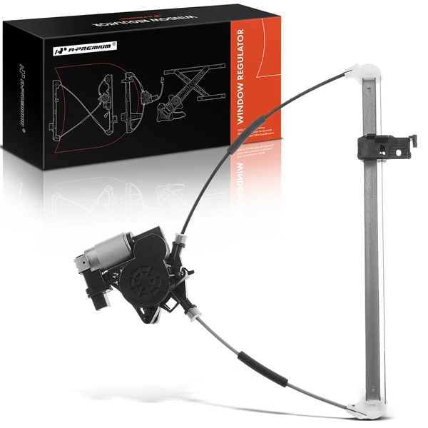 2003-2008 Mazda 6 1-Pc Power Window Regulator and Motor Assembly Rear Right Passenger Side Electric with Motor A-Premium APWR0652