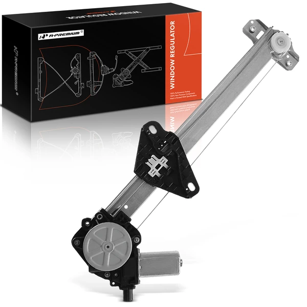 2007-2011 Honda CR-V 1-Pc Power Window Regulator and Motor Assembly Rear Right Passenger Side Electric with Motor A-Premium APWR0579