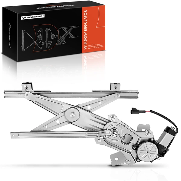 2005-2010 Chevrolet Cobalt 1-Pc Power Window Regulator and Motor Assembly Front Left Driver Side Electric with Motor A-Premium APWR2026
