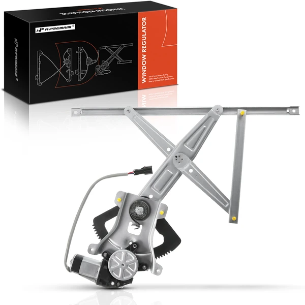 2007-2009 Suzuki Swift+ 1-Pc Power Window Regulator and Motor Assembly Front Right Passenger Side Electric with Motor A-Premium APWR0744