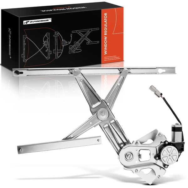 2001-2006 Dodge Stratus 1-Pc Power Window Regulator and Motor Assembly Front Right Passenger Side Electric with Motor A-Premium APWR2023